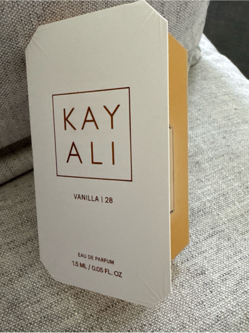 New KayAli Vanilla 28 EDT travel sample